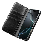 QIALINO Classic Genuine Leather Phone Case — For iPhone 16e / 17e