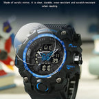 SANDA 3132 Men Multifunctional Waterproof Luminous Sports Watch — view 10