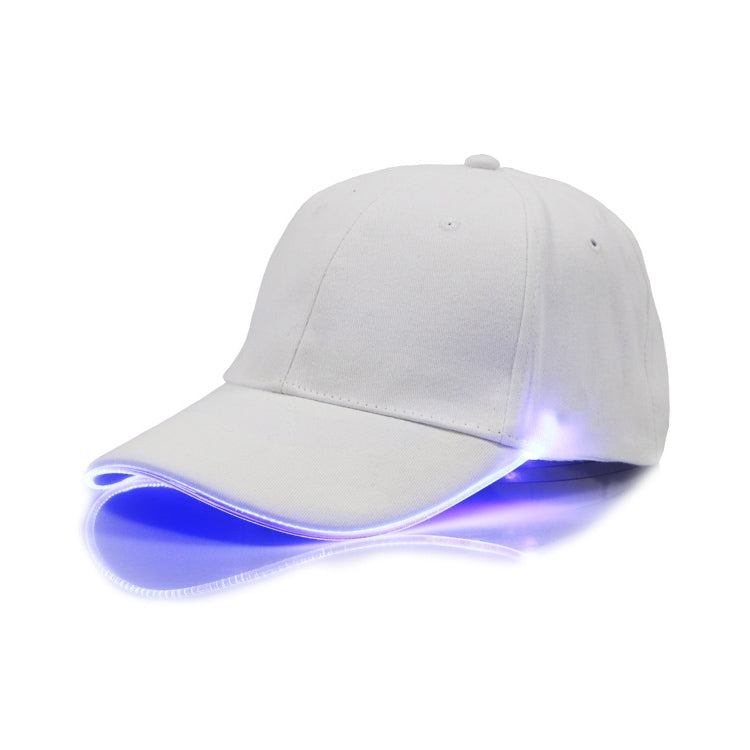 LED Luminous Baseball Cap Male Outdoor Fluorescent Sunhat, Style: Battery — view 18