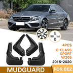 4pcs/Set Car Auto Soft Plastic Splash Flaps Fender Guard