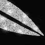 Car Lamp Eyebrow Diamond Decoration Sticker, Left and Right Drive