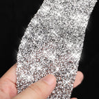Car Lamp Eyebrow Diamond Decoration Sticker, Left and Right Drive — view 4