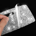 Car Lamp Eyebrow Diamond Decoration Sticker, Left and Right Drive — view 5