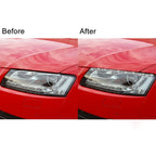 Car Light Eyebrow Diamond Decoration Sticker, Left and Right Drive