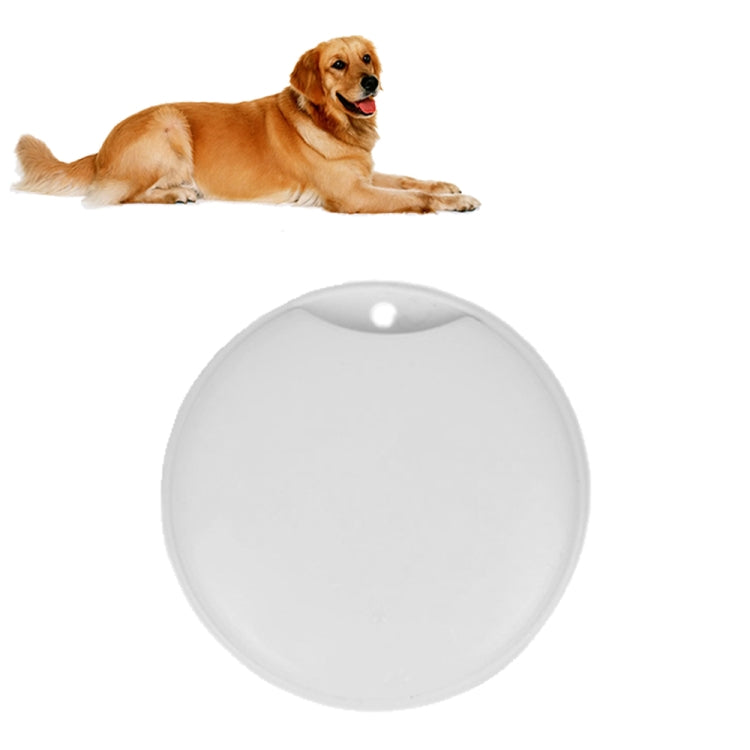 F6 Circular Global Location Tracker Anti-lost Device — Black