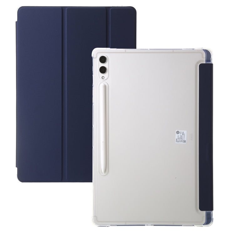 3-Fold Clear Acrylic Leather Tablet Case