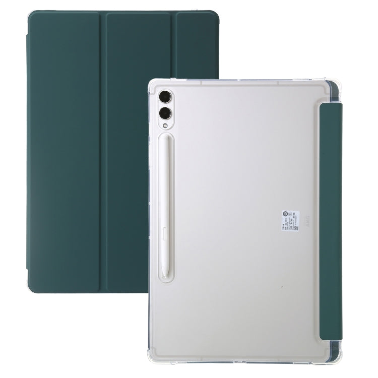 3-Fold Clear Acrylic Leather Tablet Case