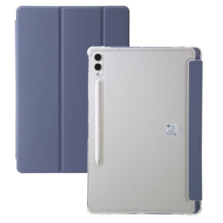 3-Fold Clear Acrylic Leather Tablet Case