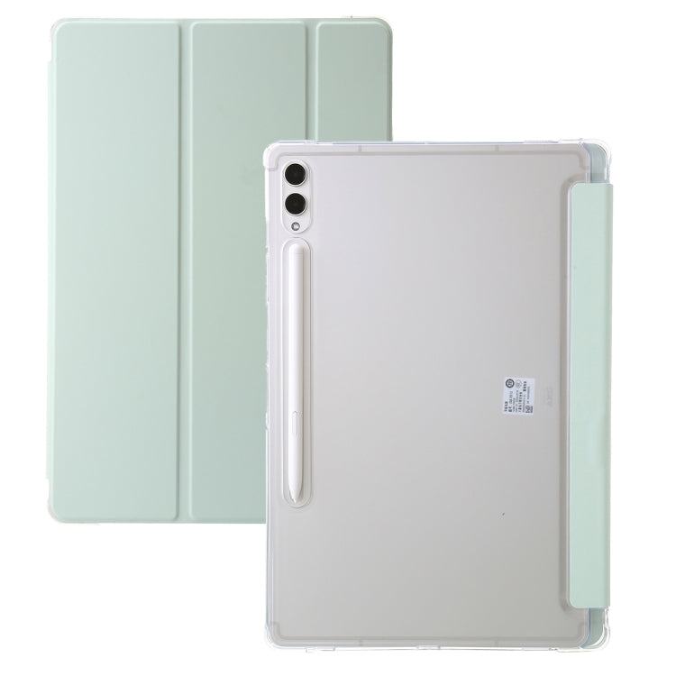 3-Fold Clear Acrylic Leather Tablet Case