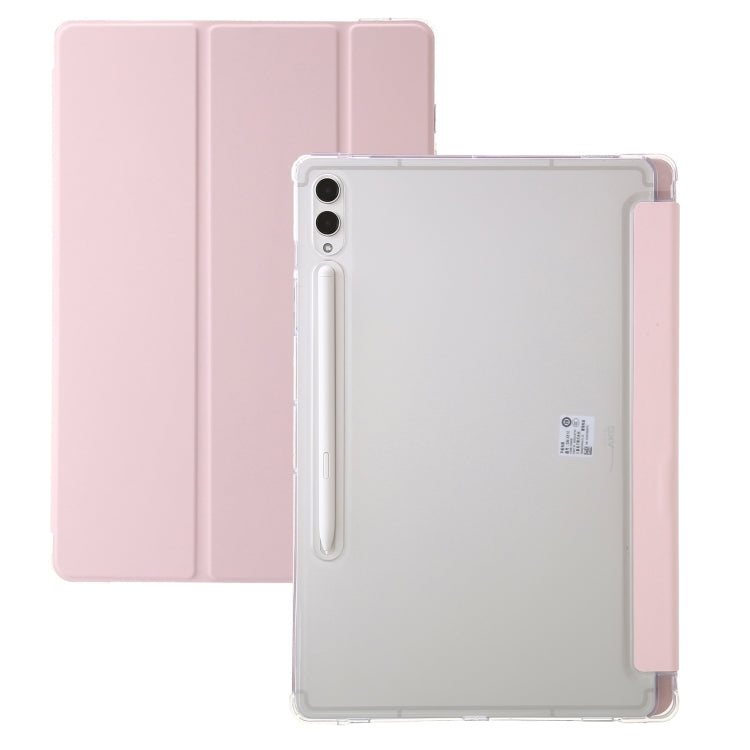 3-Fold Clear Acrylic Leather Tablet Case