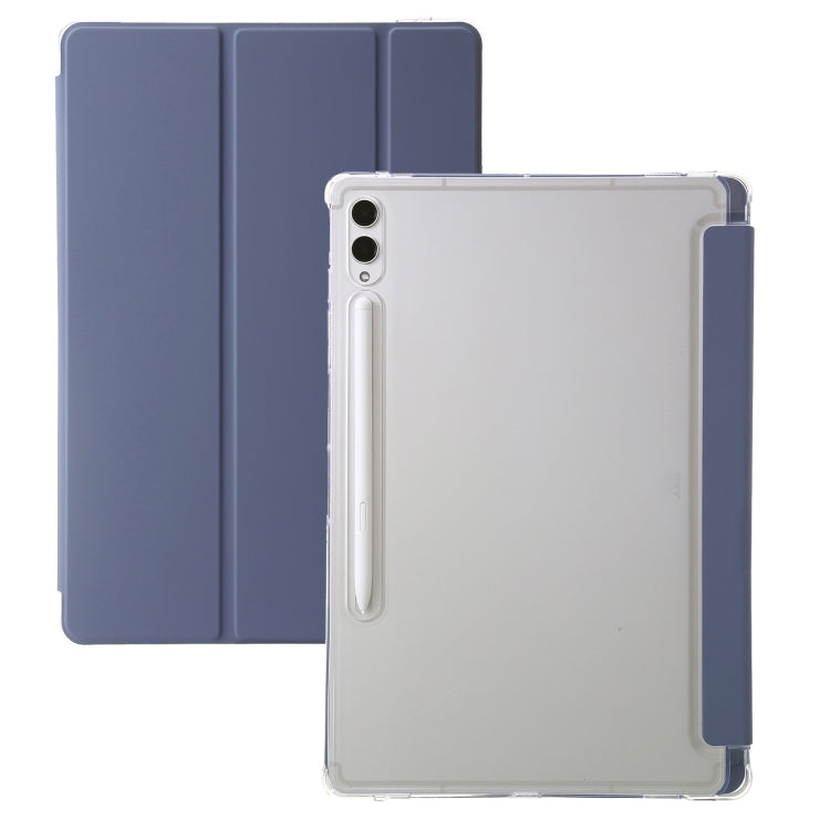 3-Fold Clear Acrylic Leather Tablet Case