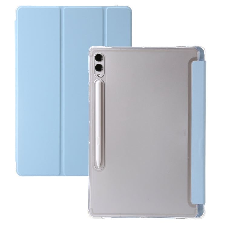3-Fold Clear Acrylic Leather Tablet Case