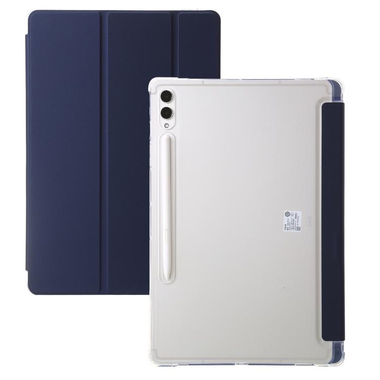 3-Fold Clear Acrylic Leather Tablet Case