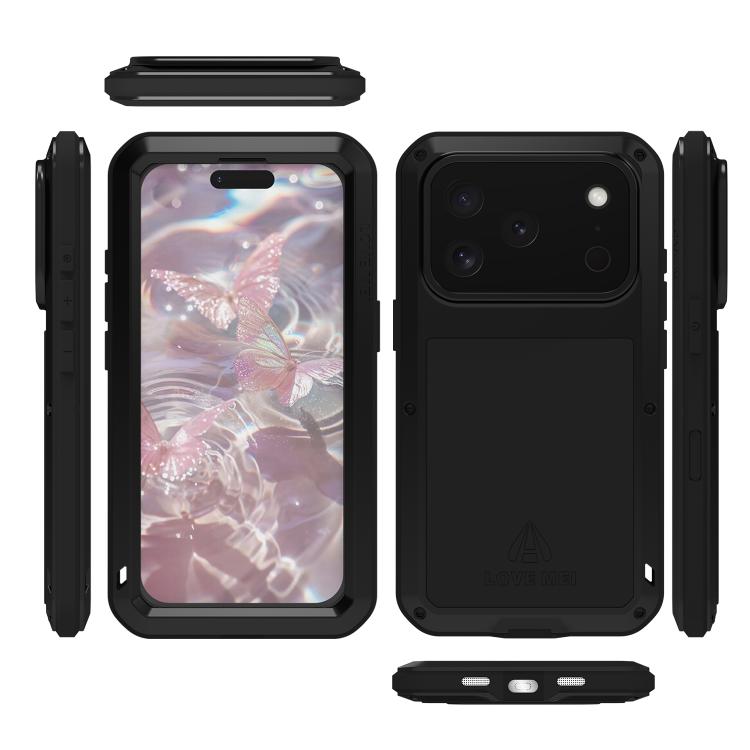 LOVE MEI Metal Shockproof Life Waterproof Dustproof Phone Case