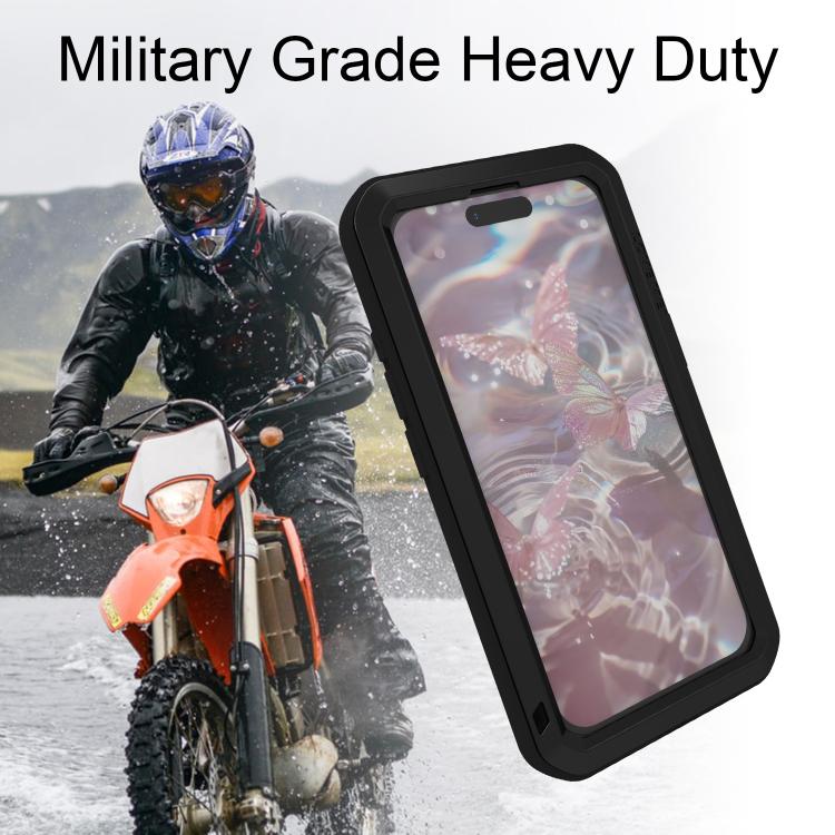 LOVE MEI Metal Shockproof Life Waterproof Dustproof Phone Case