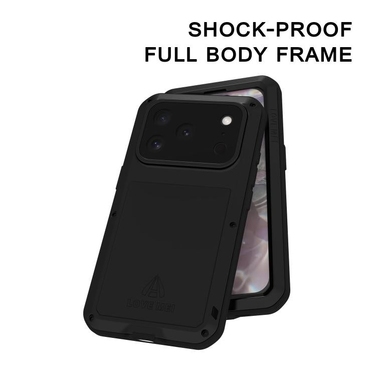 LOVE MEI Metal Shockproof Life Waterproof Dustproof Phone Case