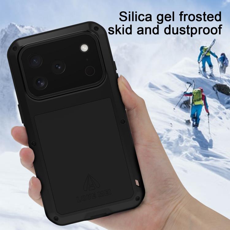 LOVE MEI Metal Shockproof Life Waterproof Dustproof Phone Case