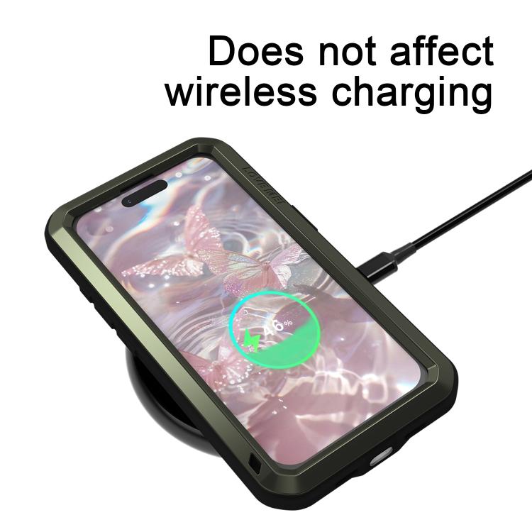 LOVE MEI Metal Shockproof Life Waterproof Dustproof Phone Case