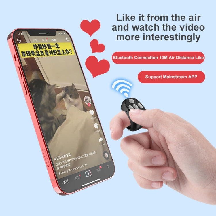 JX-05 5-button Bluetooth Remote Control Cellphone Smart Ring Remote Control — view 8