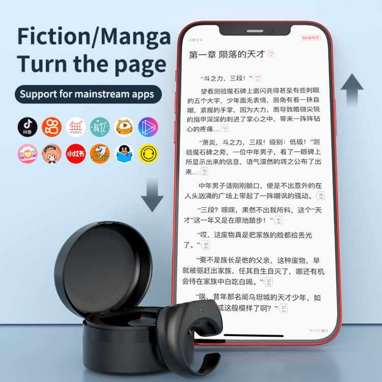 JX-05S 5-button Bluetooth Remote Control Cellphone Smart Ring Remote Control with Charging Case — view 8
