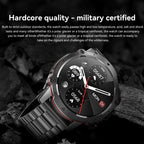 AK56 IP67 BT5.1 1.43inch Smart Watch Support Voice Call / Health Monitoring