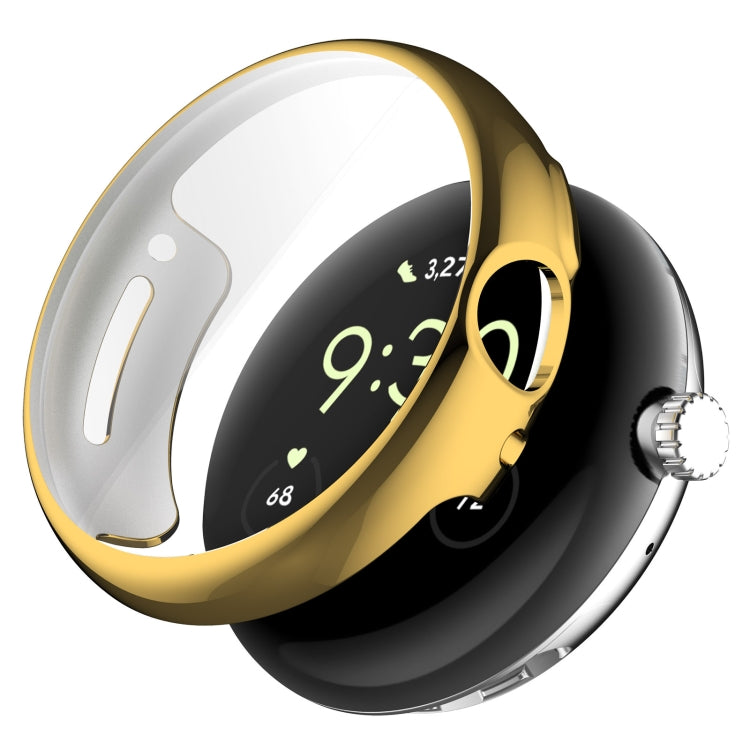 Full Coverage TPU Electroplated Watch Protective Case