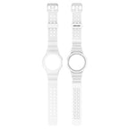 Integrated Fully Enclosed Silicone Watch Band