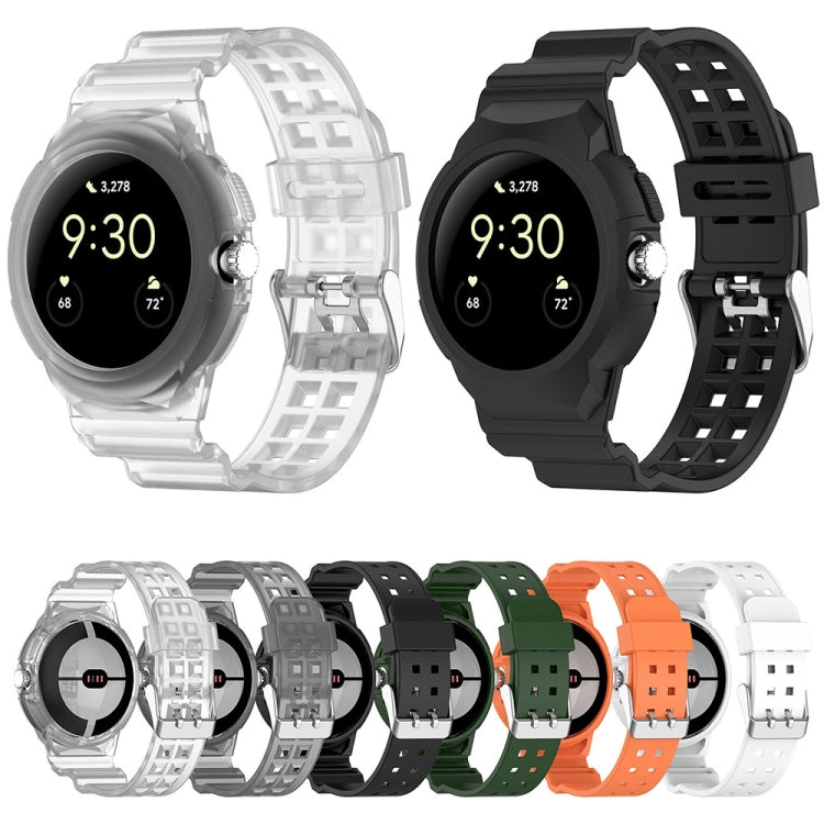 Integrated Fully Enclosed Silicone Watch Band