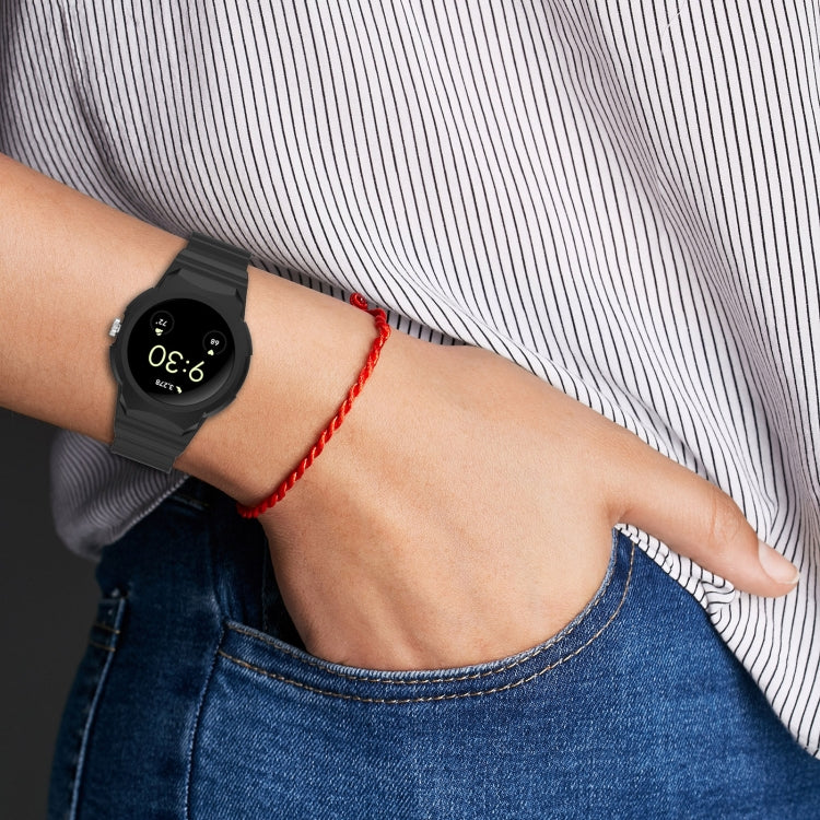 Integrated Fully Enclosed Silicone Watch Band