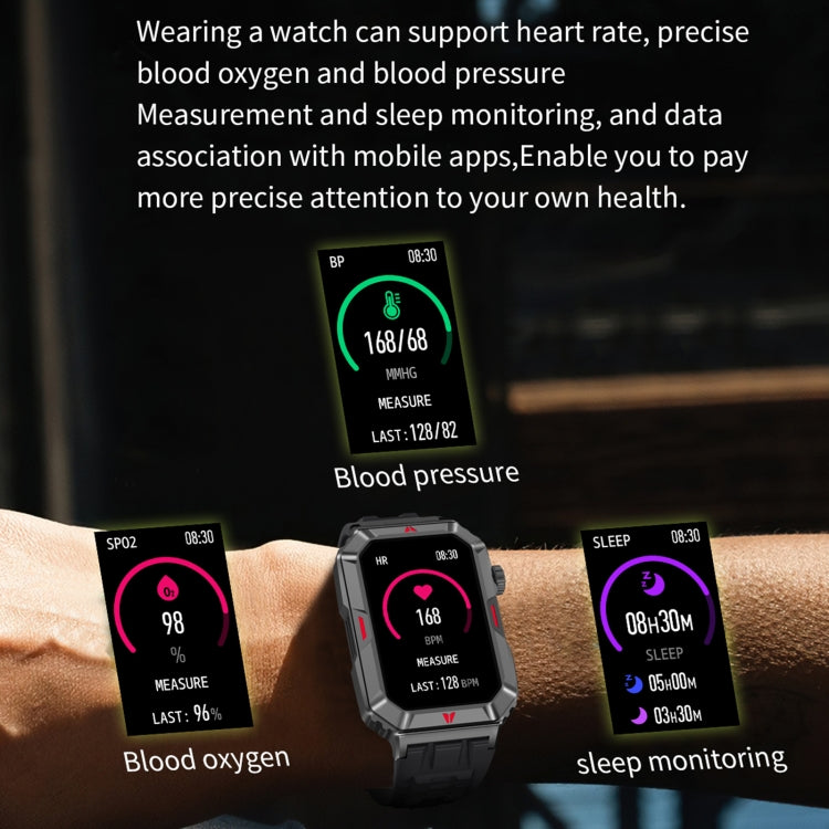 CF26 1.57inch BT5.2 Smart Bracelet Support Sleep Detection