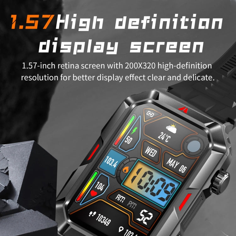 CF26 1.57inch BT5.2 Smart Bracelet Support Sleep Detection