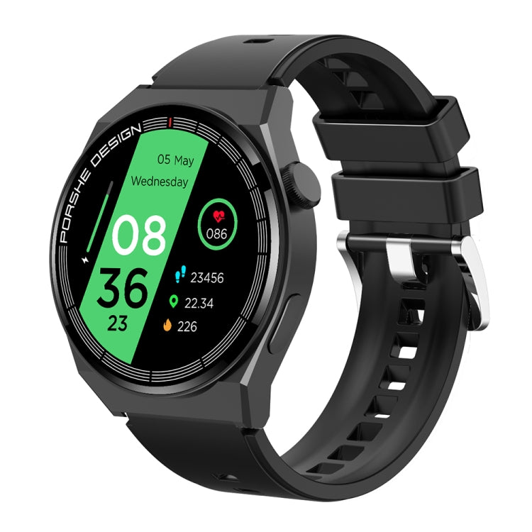 TM06 Smart Bracelet, 1.28 inch IP67 Waterproof Smart Watch, Bluetooth Call / Heart Rate / Blood Pressure / Blood Oxygen — Black