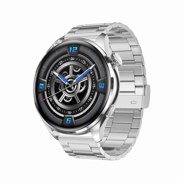 TM05 Pro Smart Bracelet, 1.46 inch Steel Band IP67 Waterproof Smart Watch, Bluetooth Call / Heart Rate / Blood Pressure / Blood Oxygen — Black