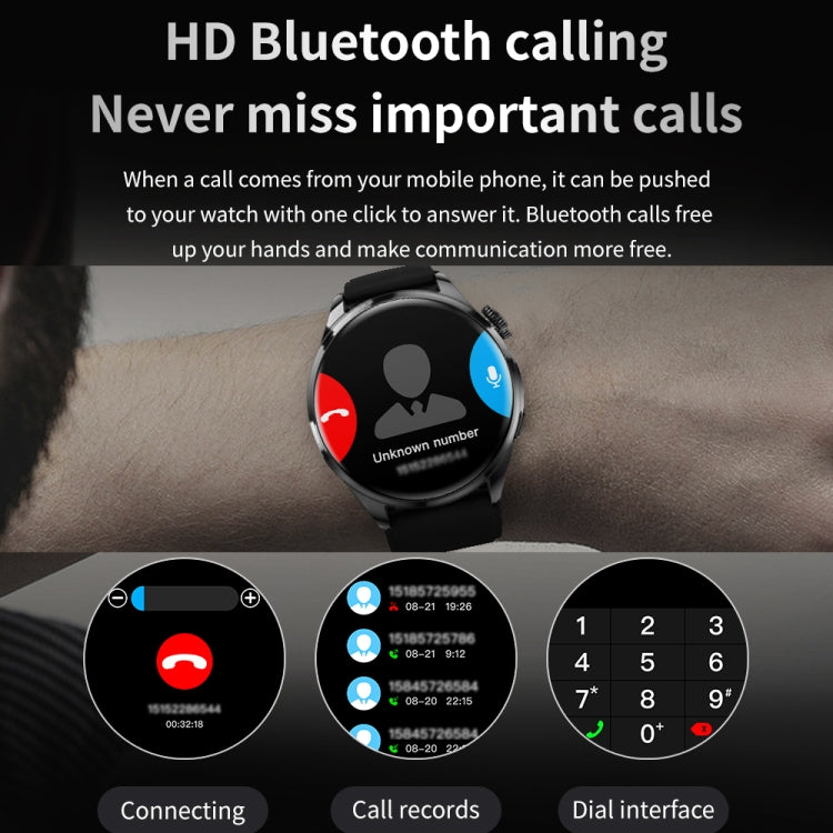 TM05 Pro Smart Bracelet, 1.46 inch Steel Band IP67 Waterproof Smart Watch, Bluetooth Call / Heart Rate / Blood Pressure / Blood Oxygen