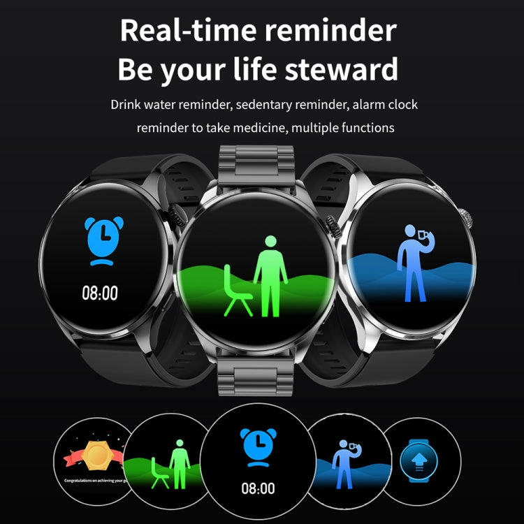 TM05 Pro Smart Bracelet, 1.46 inch Steel Band IP67 Waterproof Smart Watch, Bluetooth Call / Heart Rate / Blood Pressure / Blood Oxygen