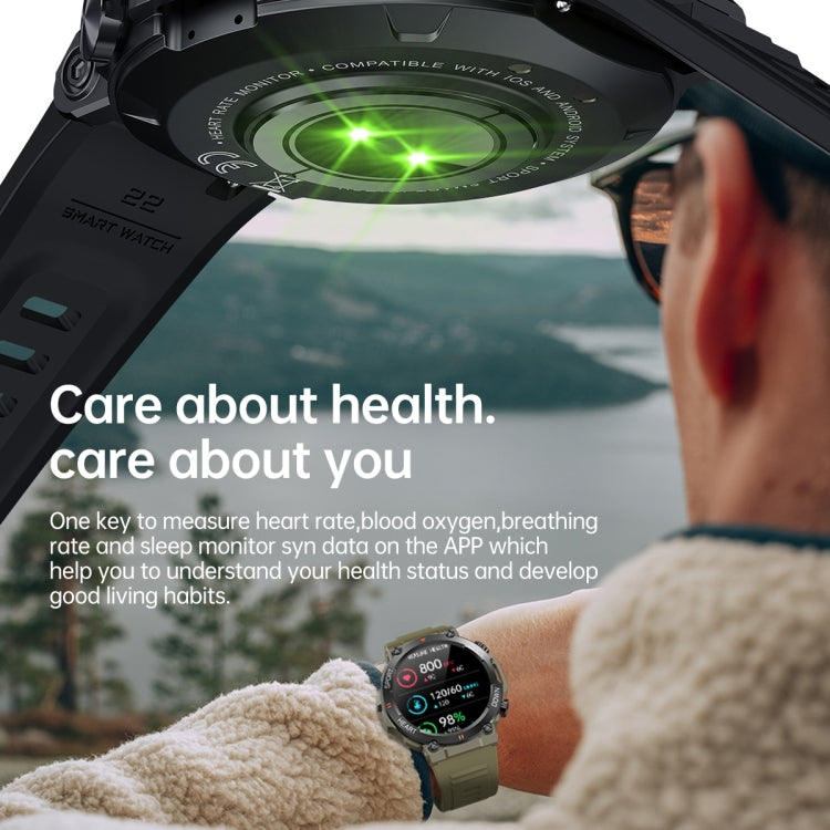 K56 Pro 1.39 inch Smart Steel Strap Wristband Support Heart Rate Monitoring / Blood Pressure Monitoring