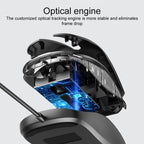 AULA AC106 USB Port Wired Keyboard Mouse Set