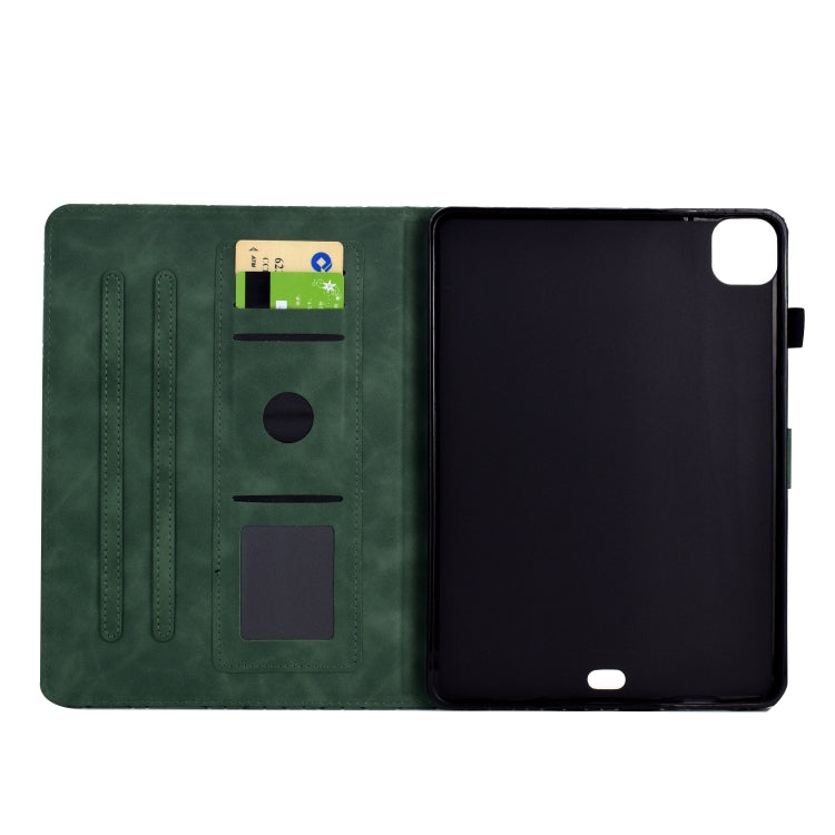 Rhombus TPU Smart Leather Tablet Case