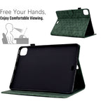 Rhombus TPU Smart Leather Tablet Case