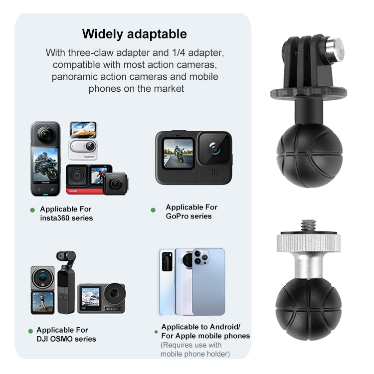 RUIGPRO Crab Clamp Action Camera Bracket