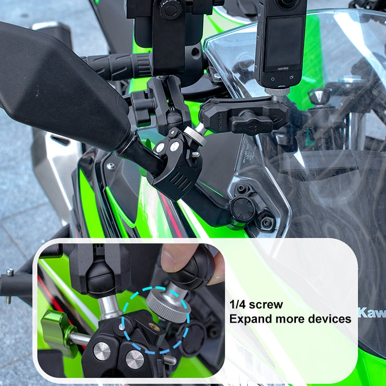 RUIGPRO Crab Clamp Action Camera Bracket