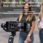 YESIDO KR15 Dual Low-latency Wireless Lavalier Microphone with 3 in 1 Receiver — view 5