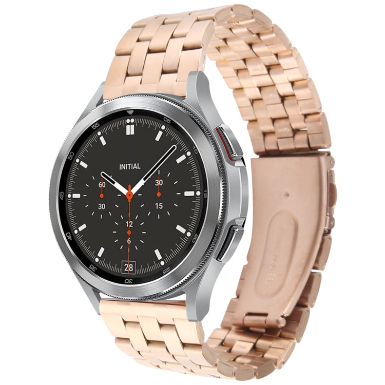 Universal Five Beads Stainless Steel Watch Band