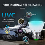 UVC Ozone Sterilizer Germicidal Disinfection Lamp — view 8