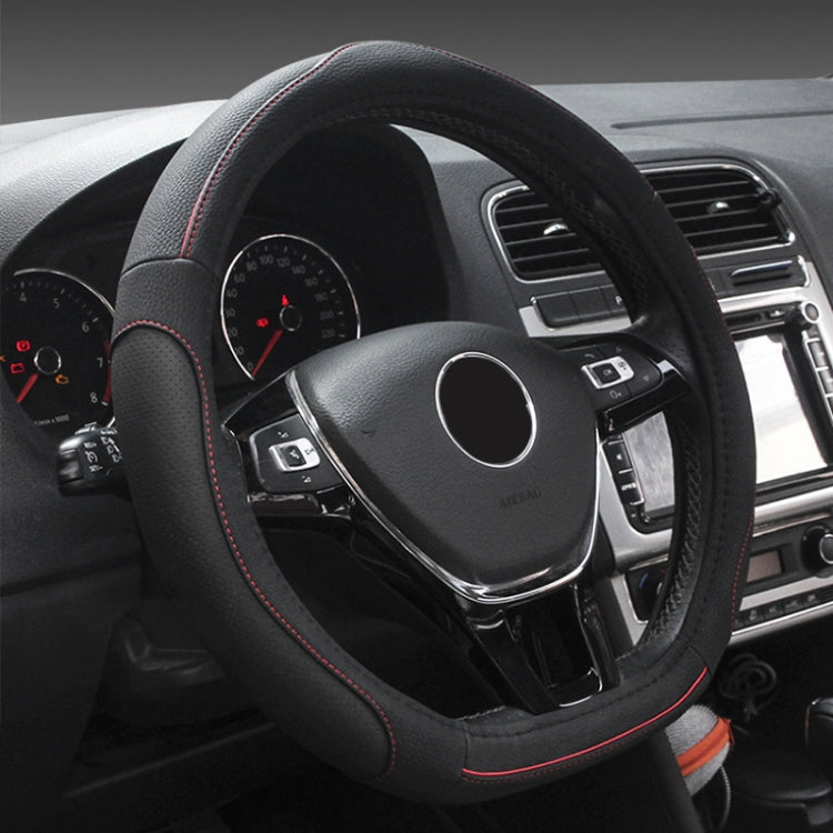 Car Universal Anti-skid Steering Wheel Cover, Diameter: 38cm, D Style