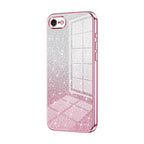 Gradient Glitter Powder Electroplated Phone Case