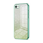 Gradient Glitter Powder Electroplated Phone Case