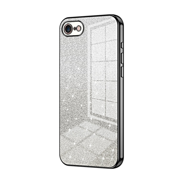 Gradient Glitter Powder Electroplated Phone Case