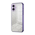 Gradient Glitter Powder Electroplated Phone Case