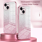 Gradient Glitter Powder Electroplated Phone Case